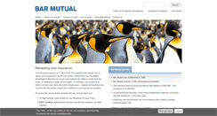 Desktop Screenshot of barmutual.co.uk